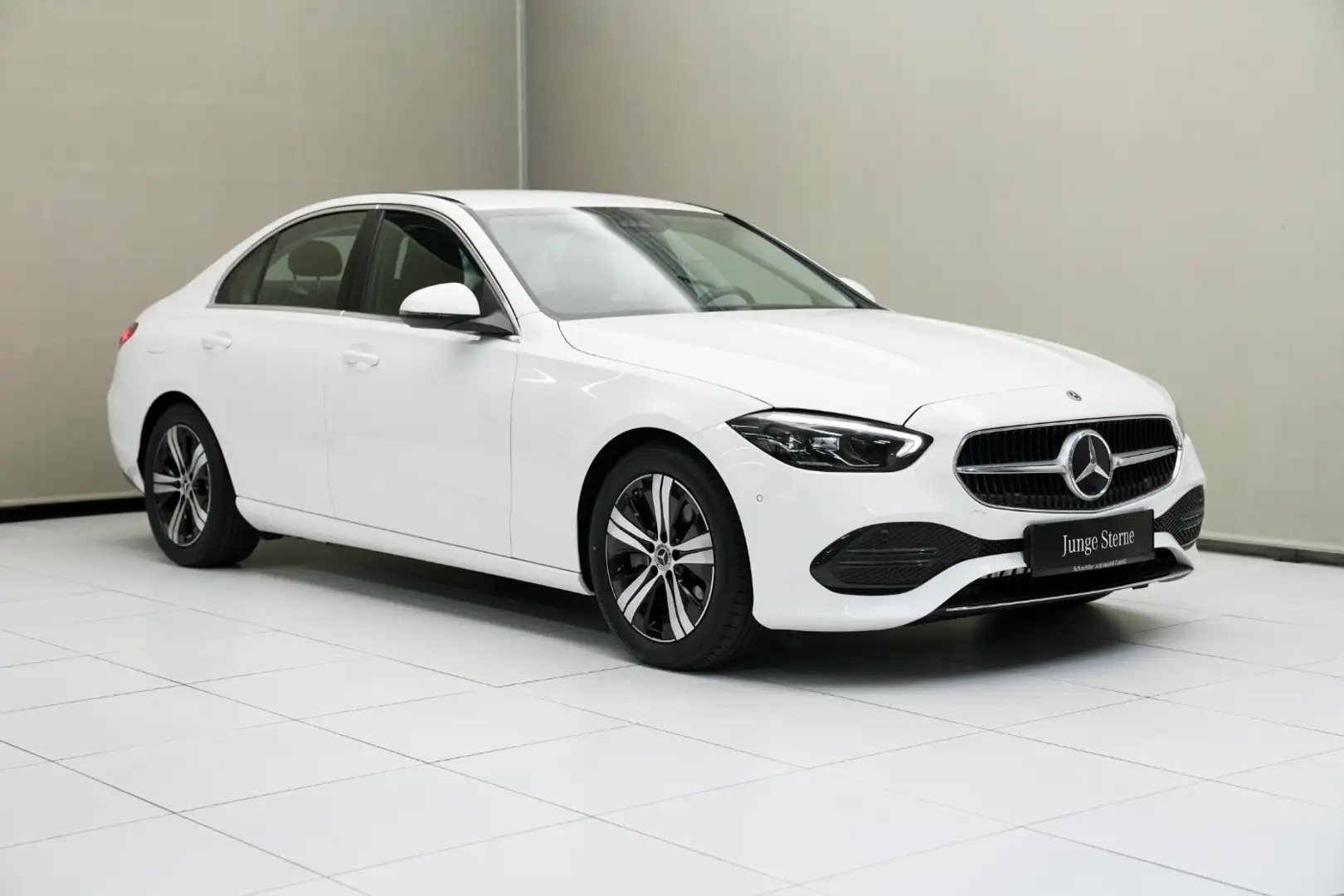 Mercedes-Benz C 200 d SpurW ParkAss. LED SpurH LM KAM KlimaA White - 2