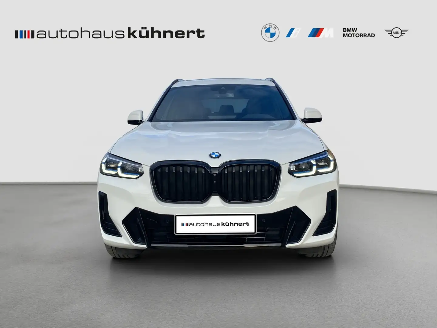BMW X3 xDrive20d ///M-Sport Laser ACC AHK Pano StHzg Weiß - 2