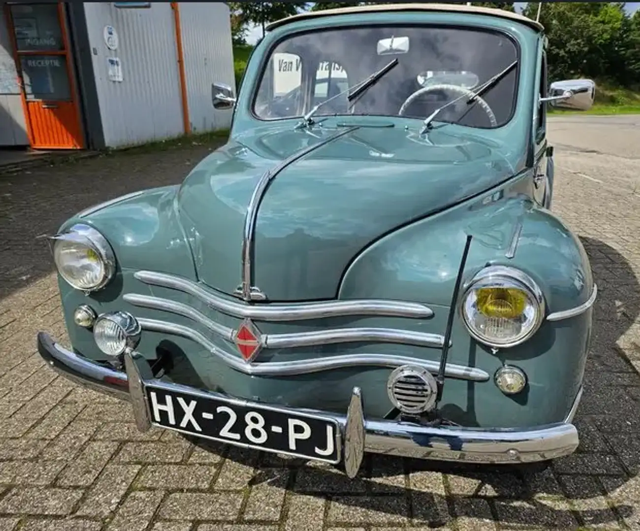 Oldtimer Renault 4cv decapotable Зелёный - 1