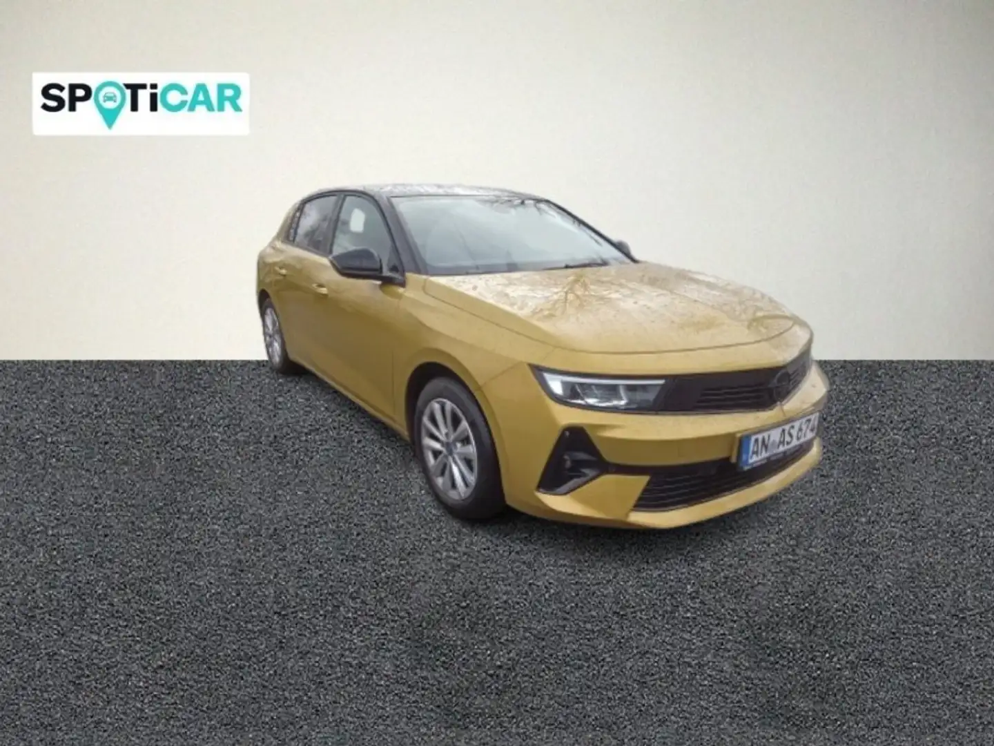 Opel Astra GS Line Jaune - 1