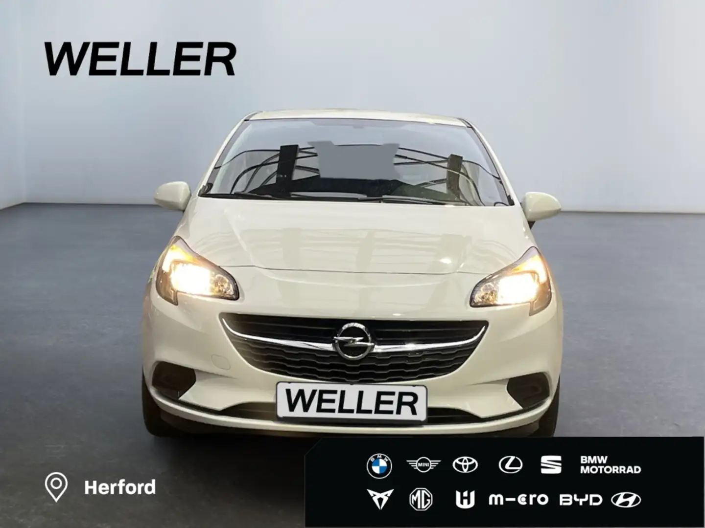 Opel Corsa 1.4 Automatik Edition*SHZ*Bluetooth*Tempo* Blanc - 2