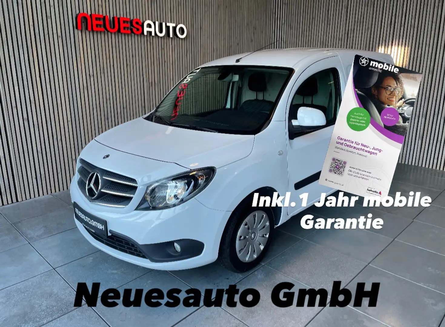 Mercedes-Benz Citan 109 CDI lang *MwSt ausw.* 49.000km.* Weiß - 1
