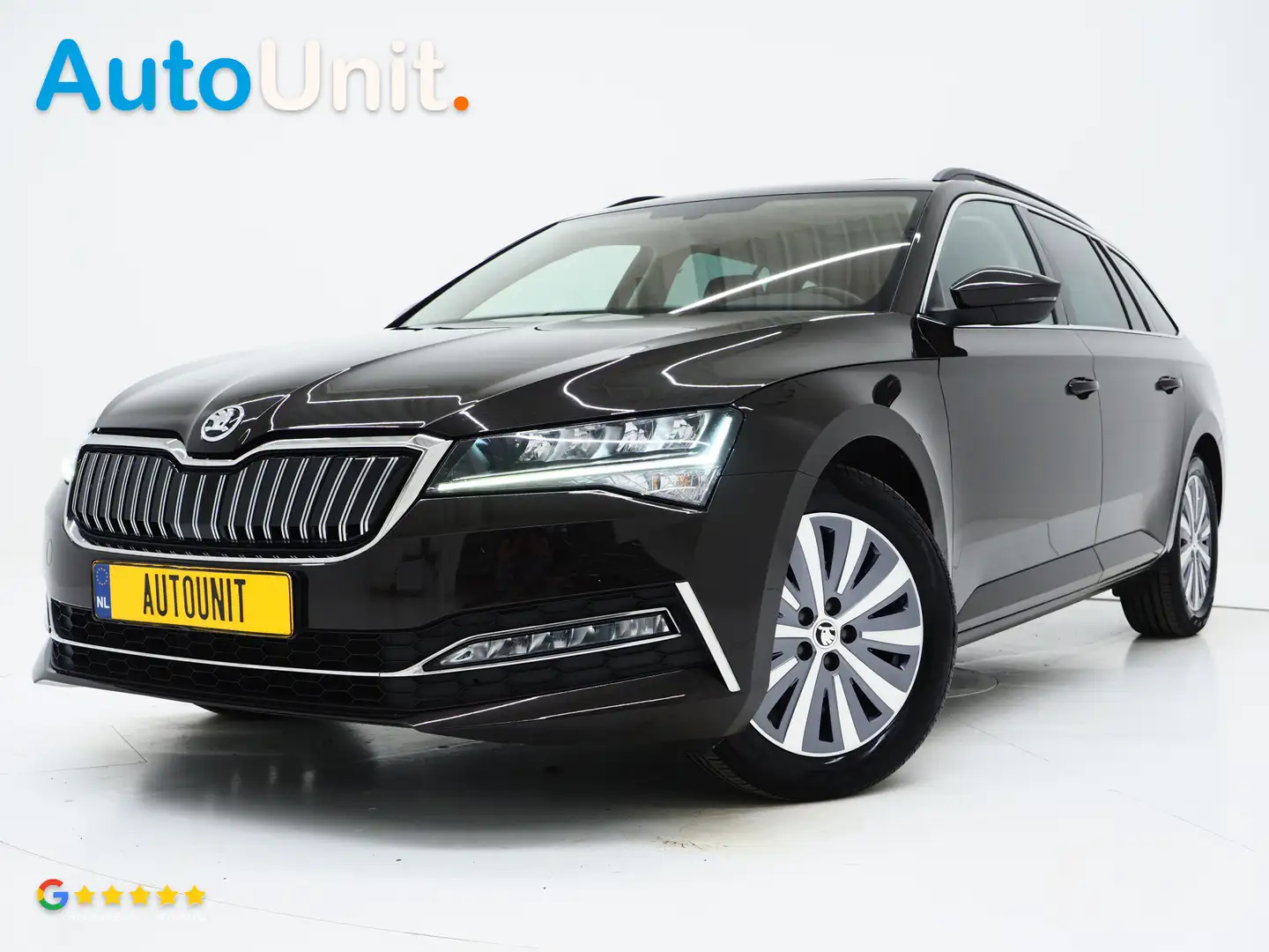 Skoda Superb Combi 1.4 TSI iV 218PK | Panoramadak | Trekhaak | Bruin - 1