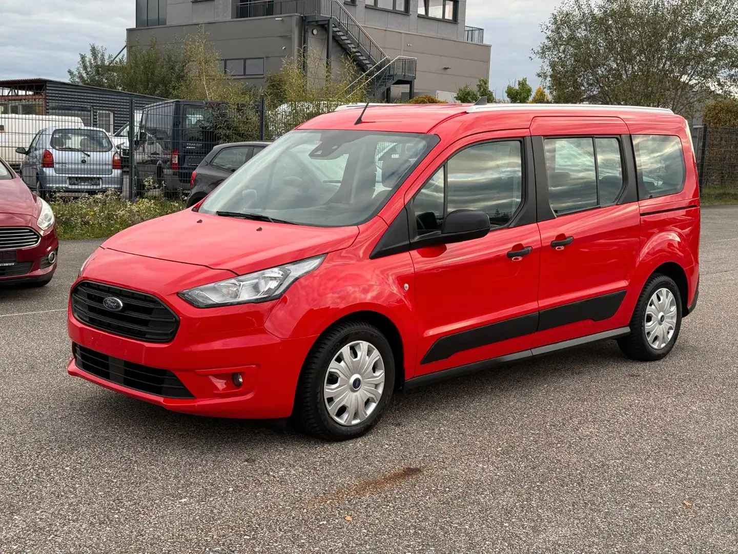 Ford Transit Connect lang*KLIMA*7-SITZE*KAMERA*NAVI* Rot - 1