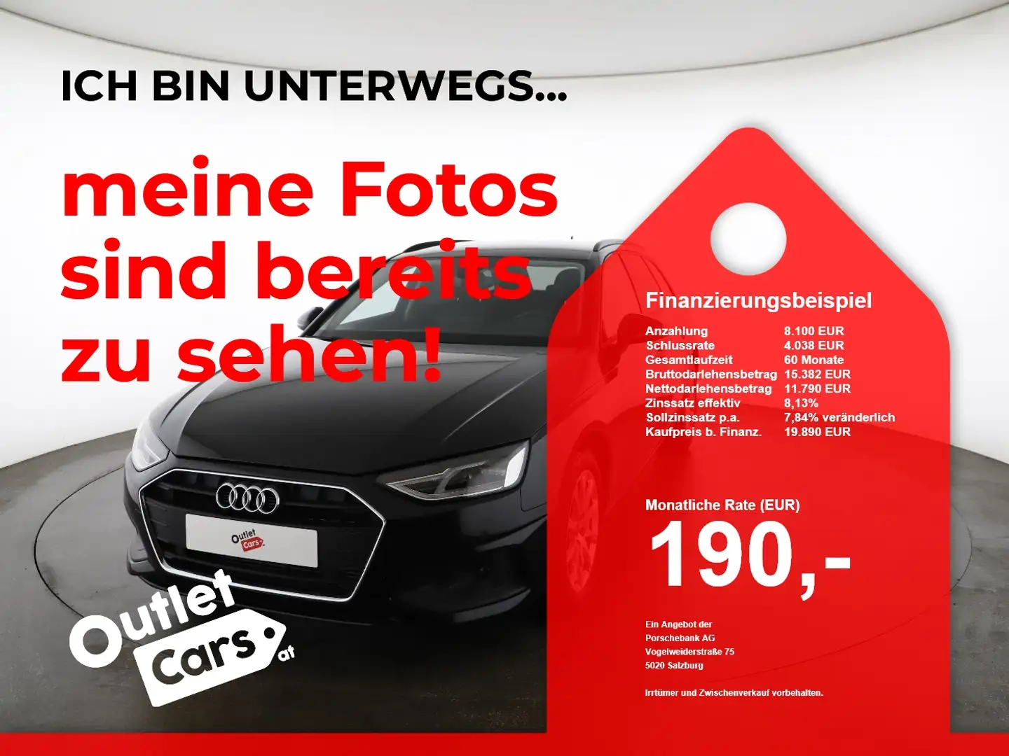 Audi A4 Avant 35 2.0 TFSI NAVI+el.Heck+DynLicht+LM Schwarz - 1