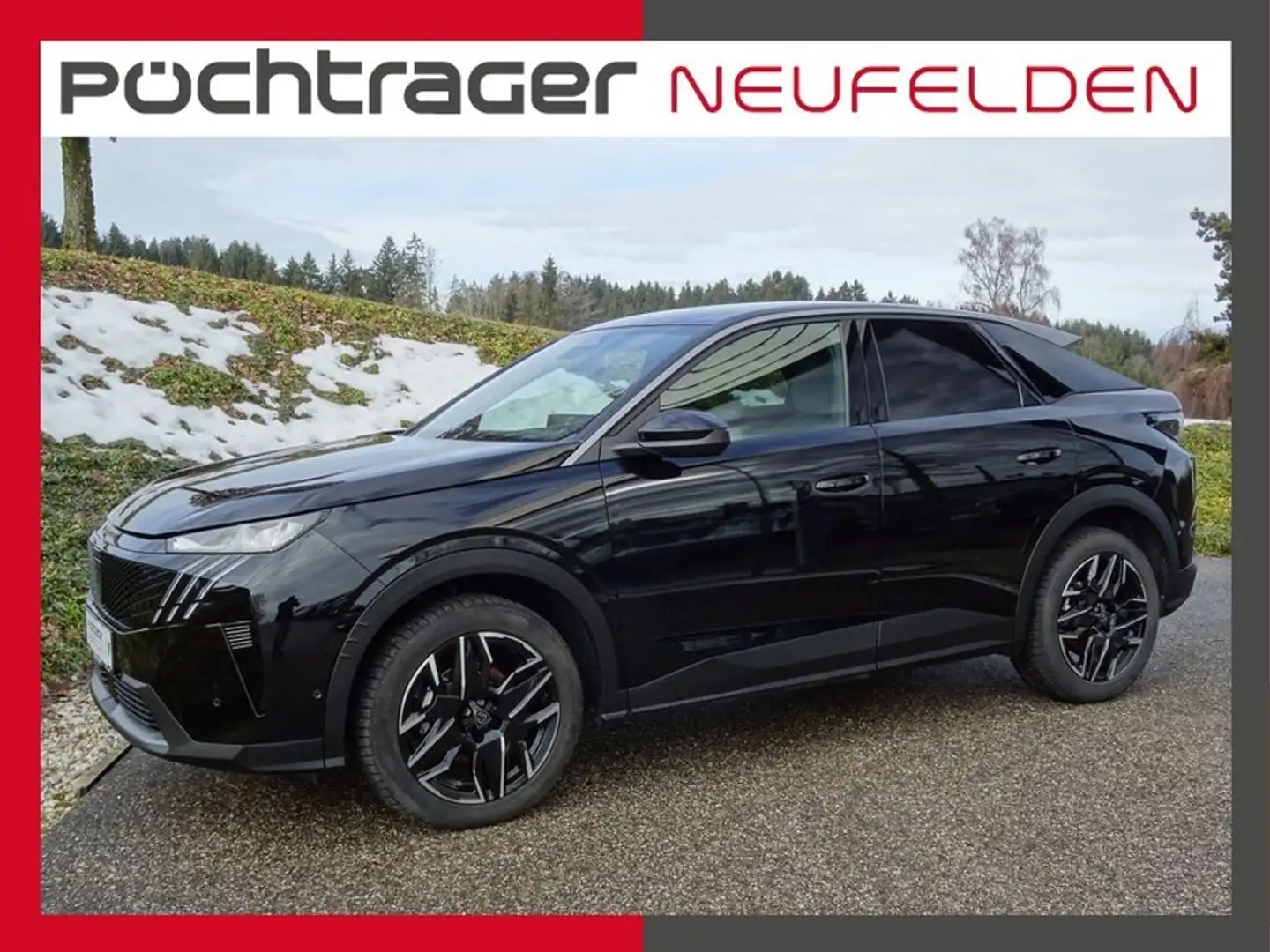 Peugeot 3008 Hybrid 145 Allure e-DCS6 Schwarz - 1