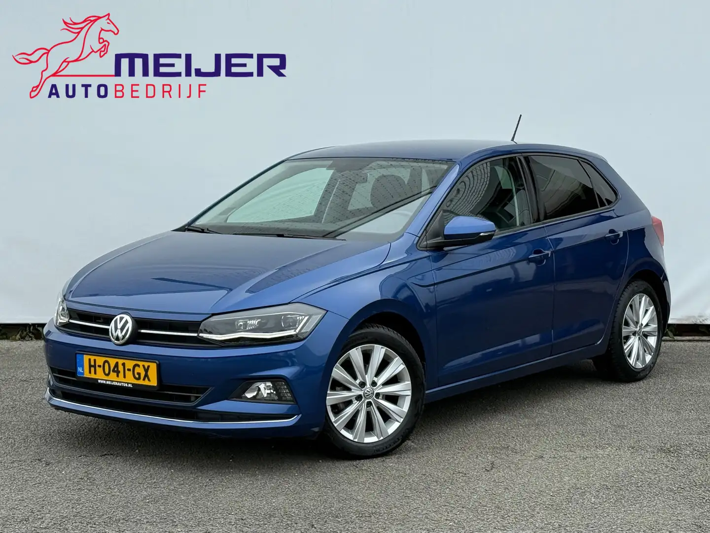 Volkswagen Polo 1.0 TSI Highline Sportvelgen | LED | Xenon | AllSe Blau - 1