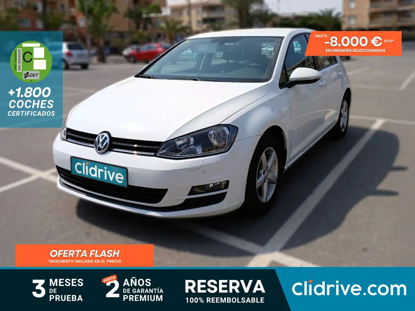 Volkswagen Golf 1.2 TSI BMT Edition 105 Blanco - 1
