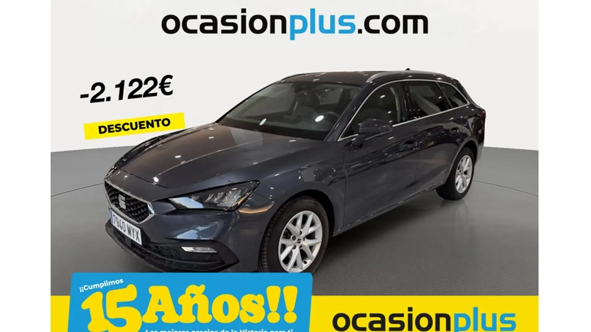 SEAT Leon ST 1.5 TSI S&S Style 25º Aniversario 115 Grigio - 1