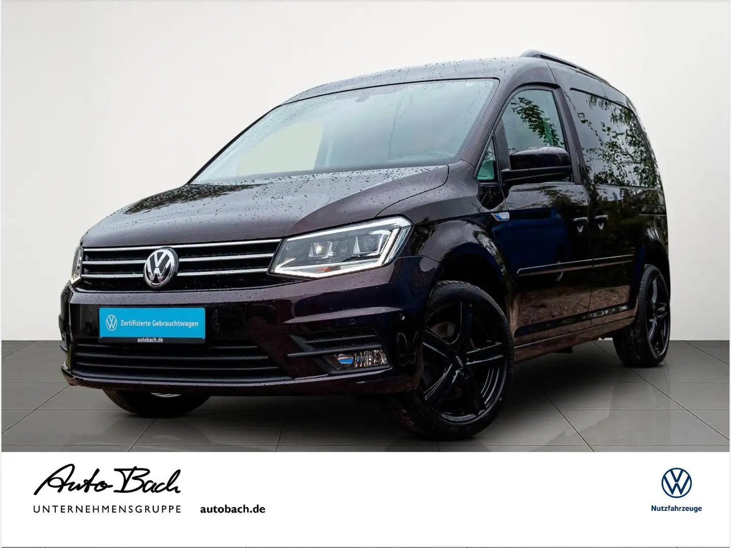 Volkswagen Caddy 1.4 TSI Comfortline DSG Navi Xenon Klimaau Violett - 1