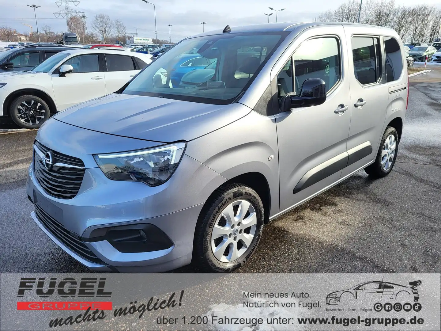Opel Combo Life 1.2 Automatik Elegance Kamera|SHZ|Assist Gris - 1