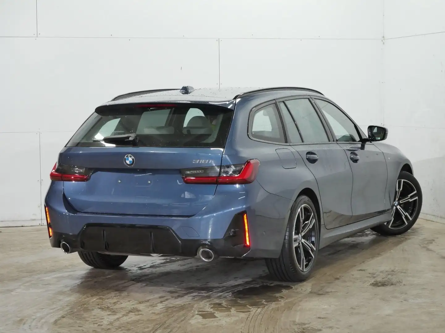 BMW 318 i Touring M Sport //HeadUp AHK FACLIFT Blau - 2