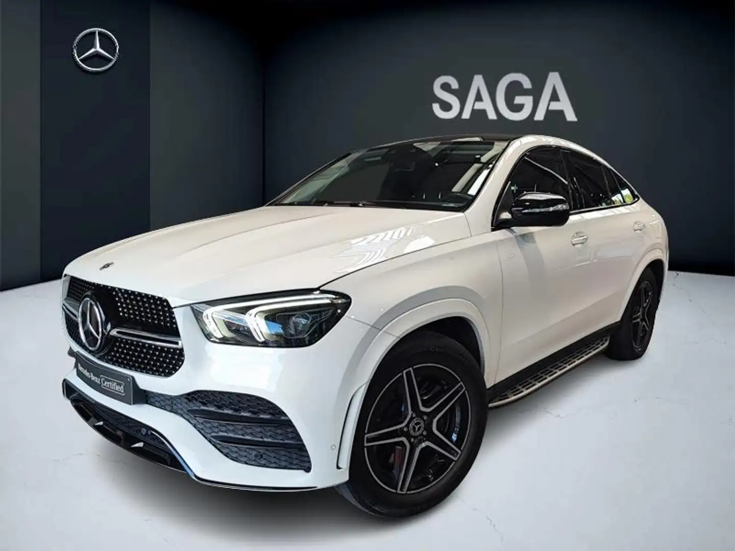 Mercedes-Benz GLE 350 GLE de 4M Coupé AMG Pack Night Pano Attelage Blanco - 1