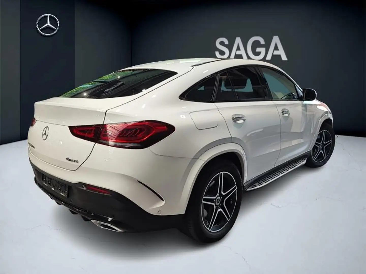 Mercedes-Benz GLE 350 GLE de 4M Coupé AMG Pack Night Pano Attelage Blanco - 2