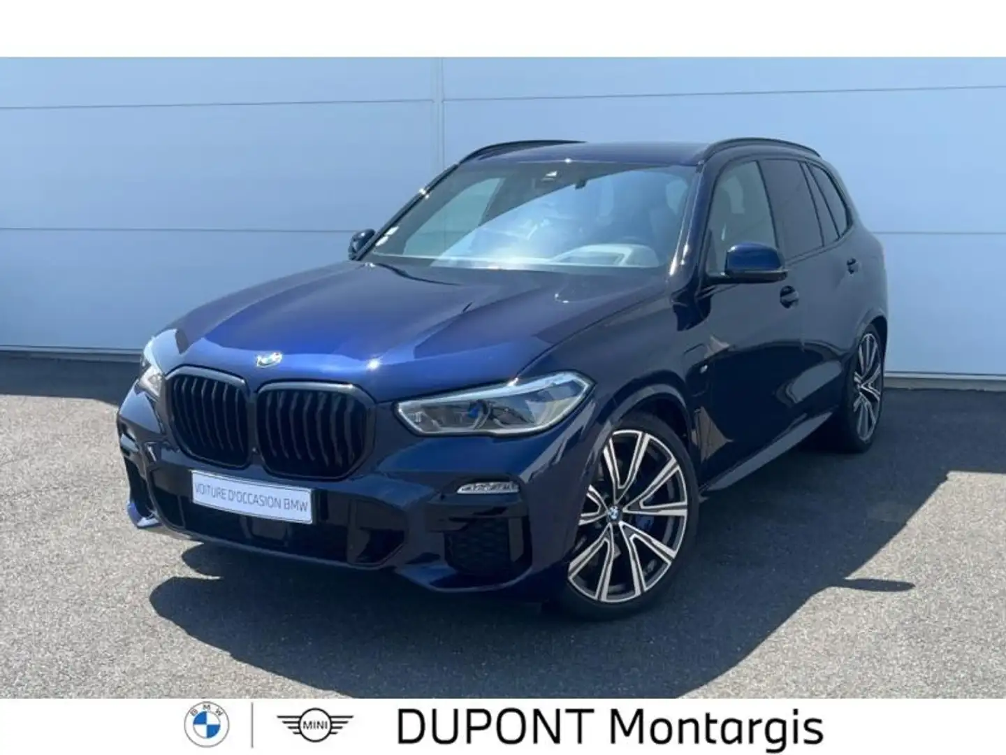 BMW X5 xDrive45e 394ch M Sport Bleu - 1