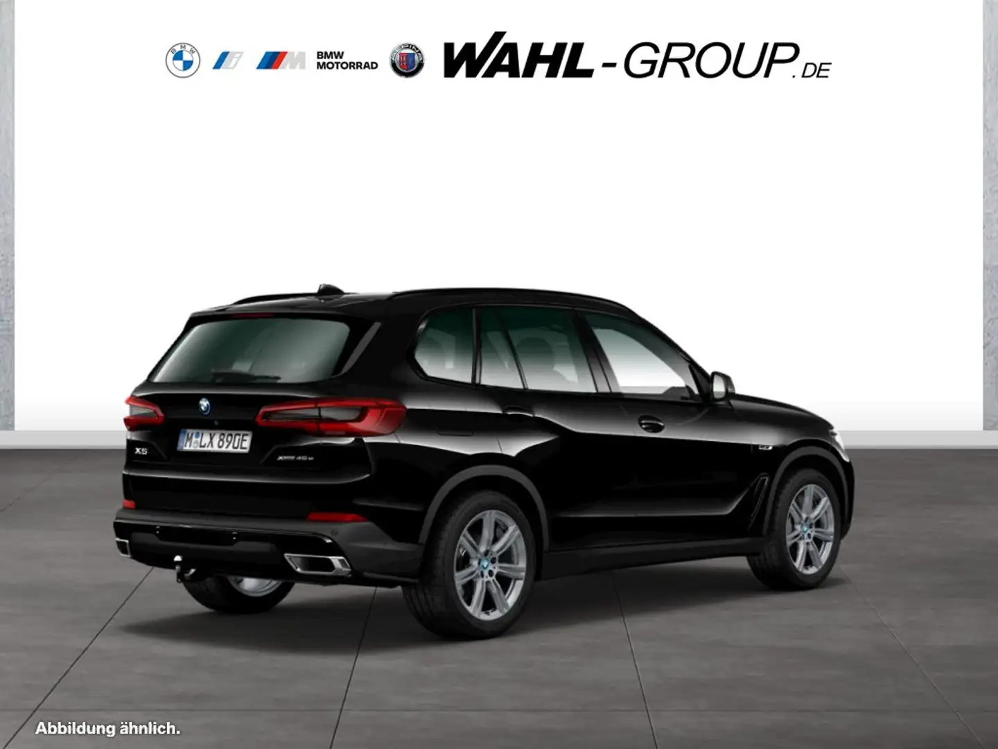 BMW X5 xDrive45e HEAD-UP HIFI DAB LASER AHK KEYLESS ALU 2 Чёрный - 2