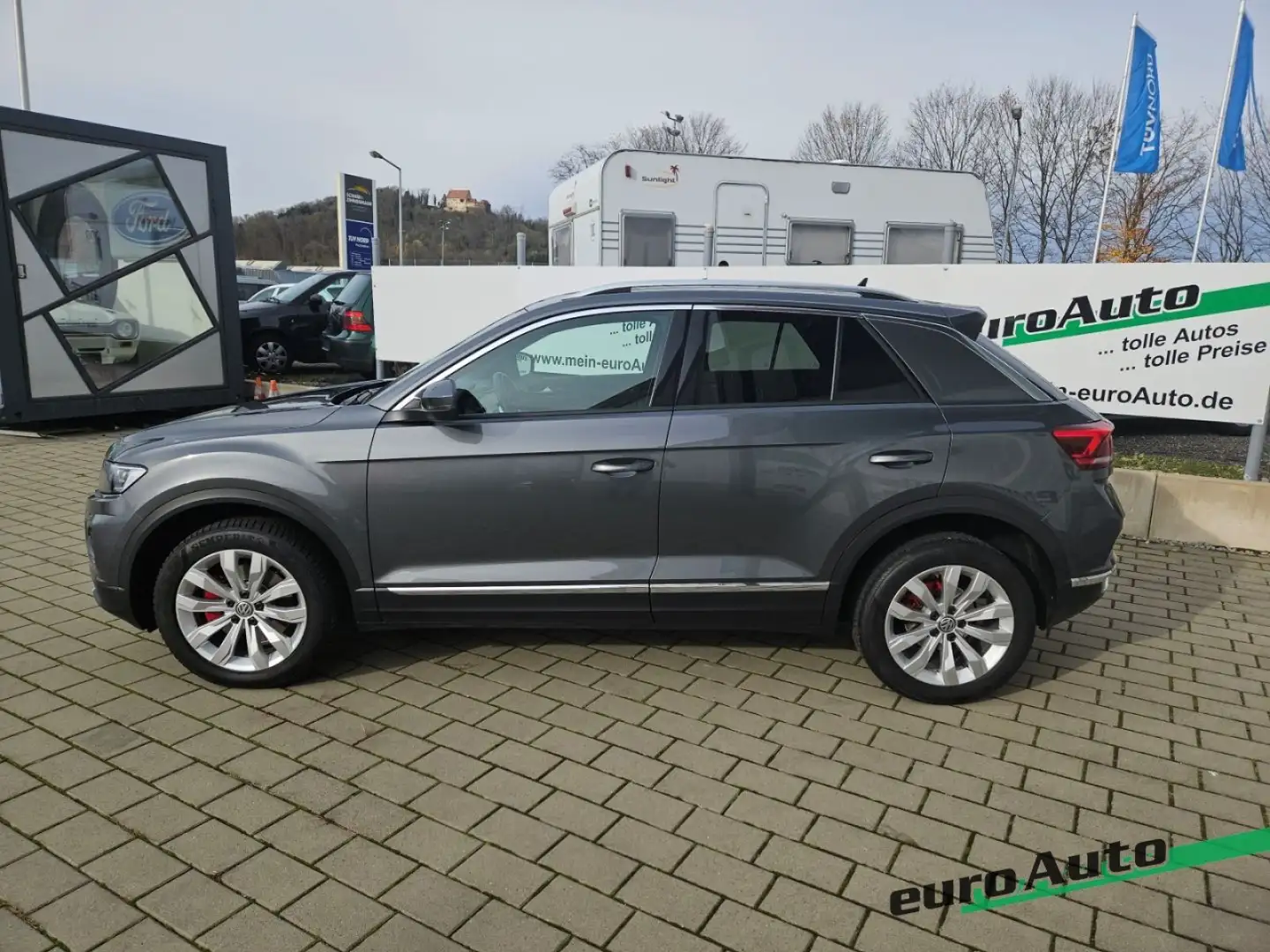 Volkswagen T-Roc Sport 1.5 TSi Navi PDC Kamera Blind Spot Gris - 2