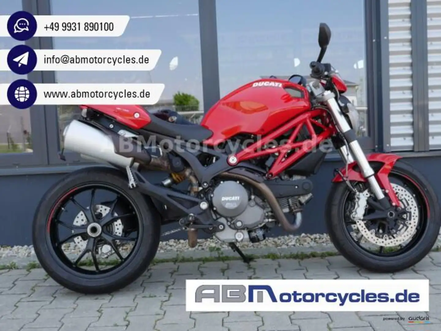 Ducati Monster 796 ABS M 796 - Dt. Modell - TOP Rood - 1