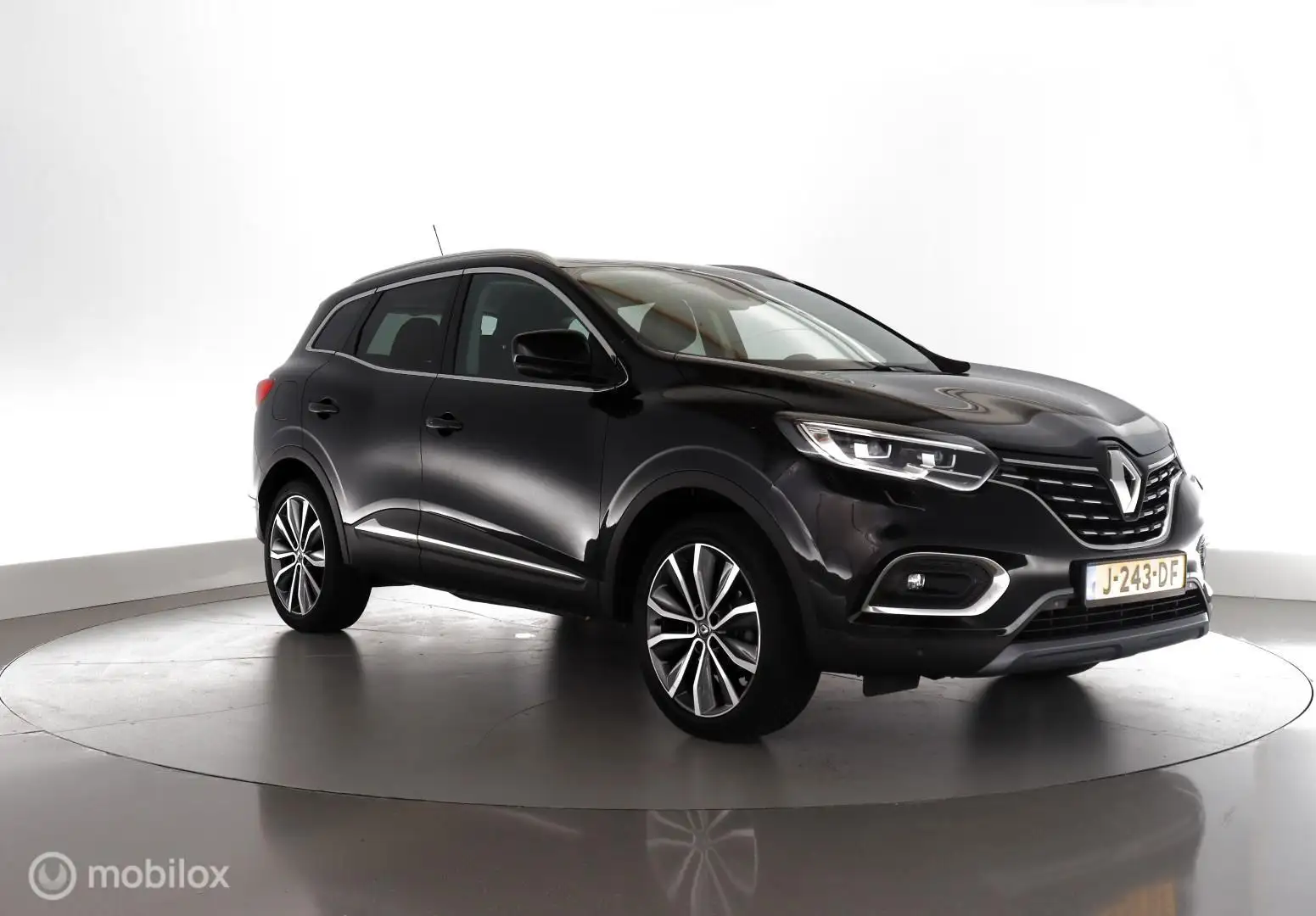 Renault Kadjar 1.3 TCe 160pk Intens Automaat|trekhaak|pano|leder| Zwart - 2