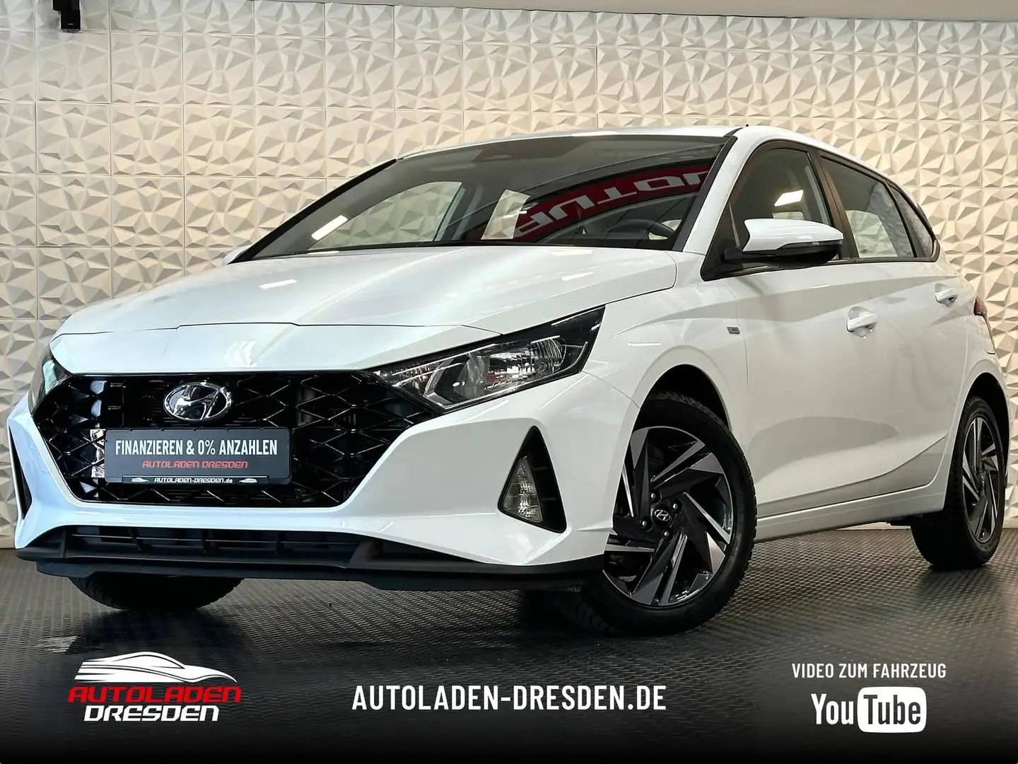 Hyundai i20 1.0T-GDI SELECT* AUTOMATIK#SHZ#LH#TEMP#SPUR Wit - 1