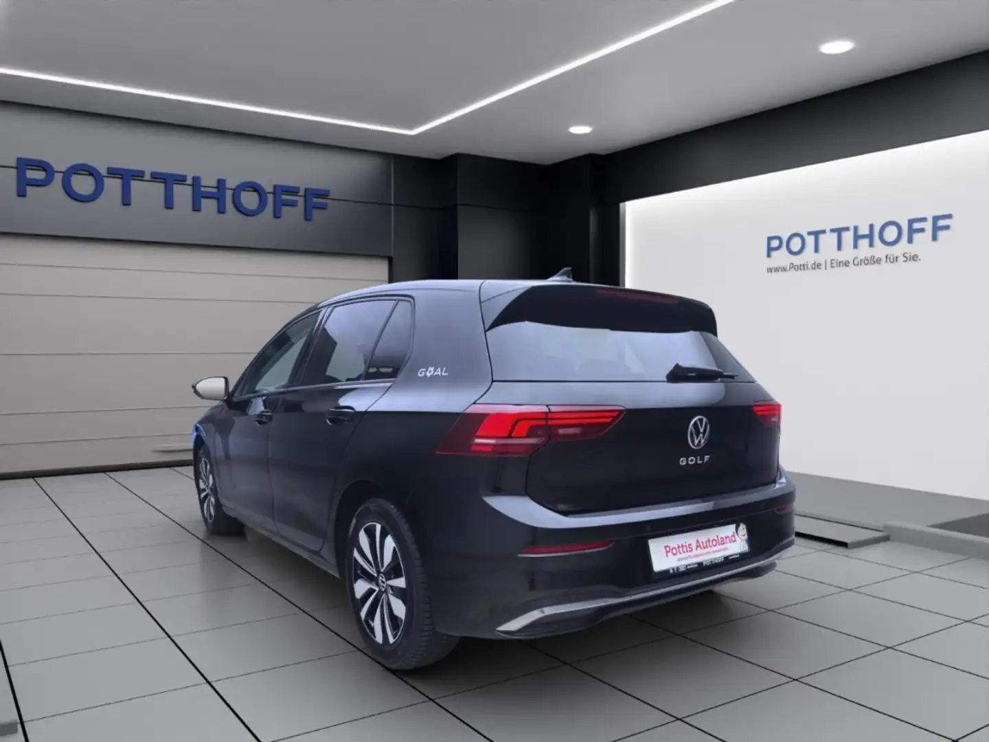 Volkswagen Golf 2.0 TDI DSG GOAL NAVI AHK KAMERA KLIMA Schwarz - 2