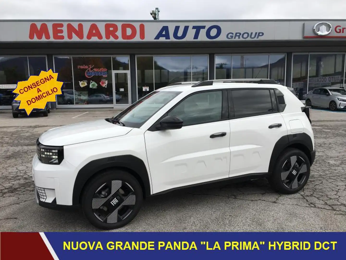 Fiat Grande Panda 1.2 Hybrid 110cv DCT La Prima PRONTA CONSEGNA!! Blanco - 1