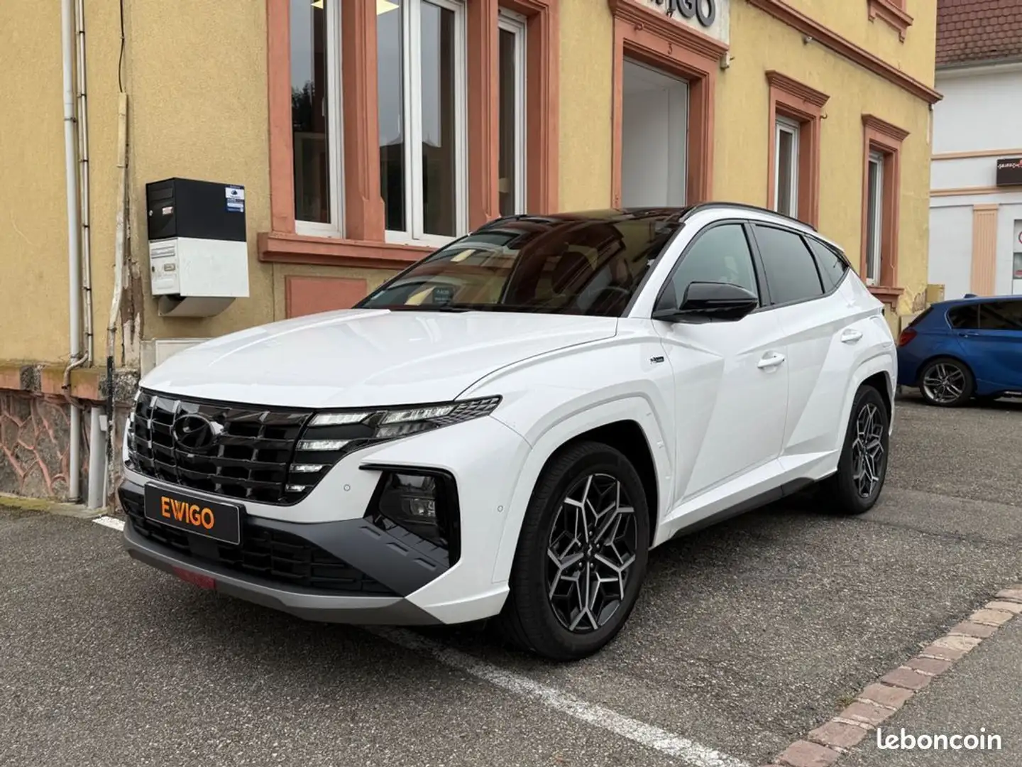 Hyundai TUCSON 1.6 t-gdi 265h 180 hybrid phev 13.8kwh n-line executive htrac 4wd bva premiere main garantie 2030 Grijs - 2