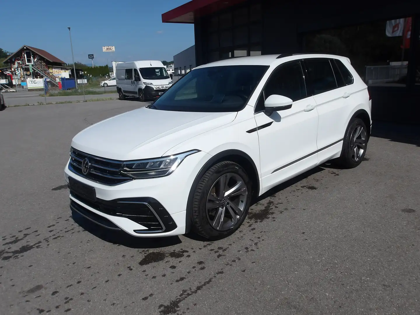 Volkswagen Tiguan R-Line DSG *VIRTUAL*LED*NAVI*RFK*HUD* Weiß - 1
