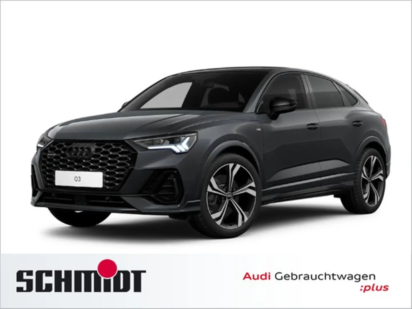 Audi Q3 Sportback 40 TFSI quattro S line Pano Navi+ ACC... Grün - 1