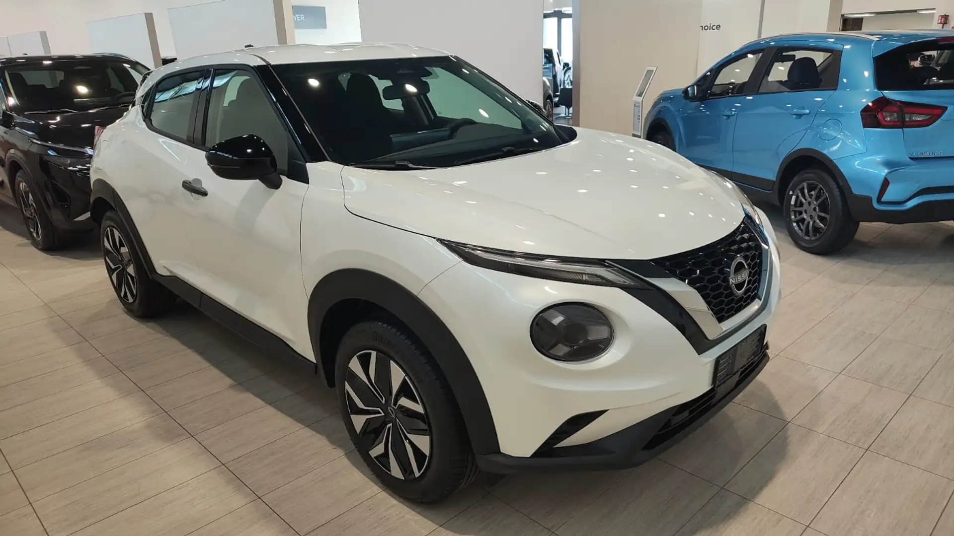 Nissan Juke Juke 1.0 DIG-T 114 CV Acenta Wit - 2