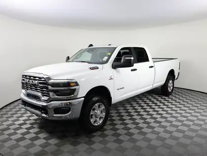 White 2026 RAM 3500 Pickup Truck Four-Wheel Drive 8-Speed Automatic