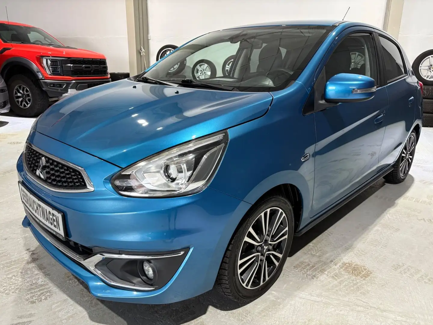 Mitsubishi Space Star 1.2 Top*Automatik*SHZ*Klimaaut.* Blau - 1
