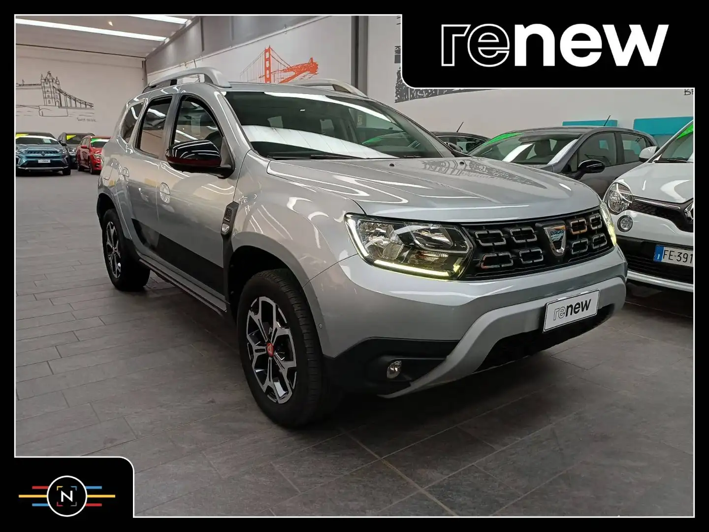 Dacia Duster Techroad 1.5 Blue dCi 115cv 4x2 +TELECAMERA 360 Argento - 1