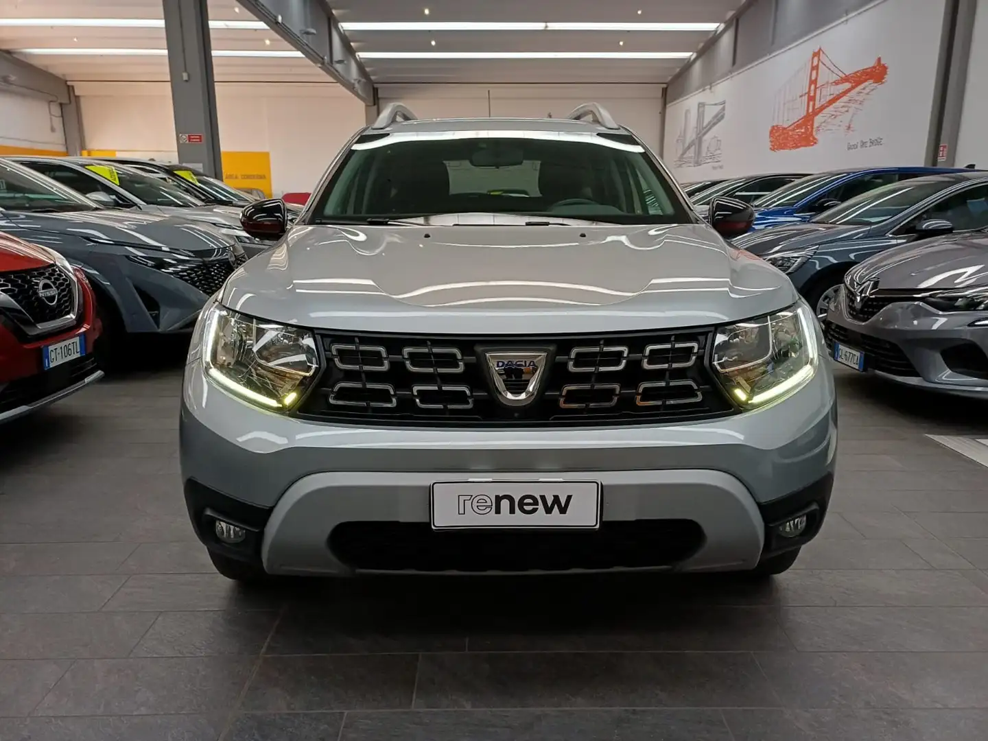 Dacia Duster Techroad 1.5 Blue dCi 115cv 4x2 +TELECAMERA 360 Argento - 2