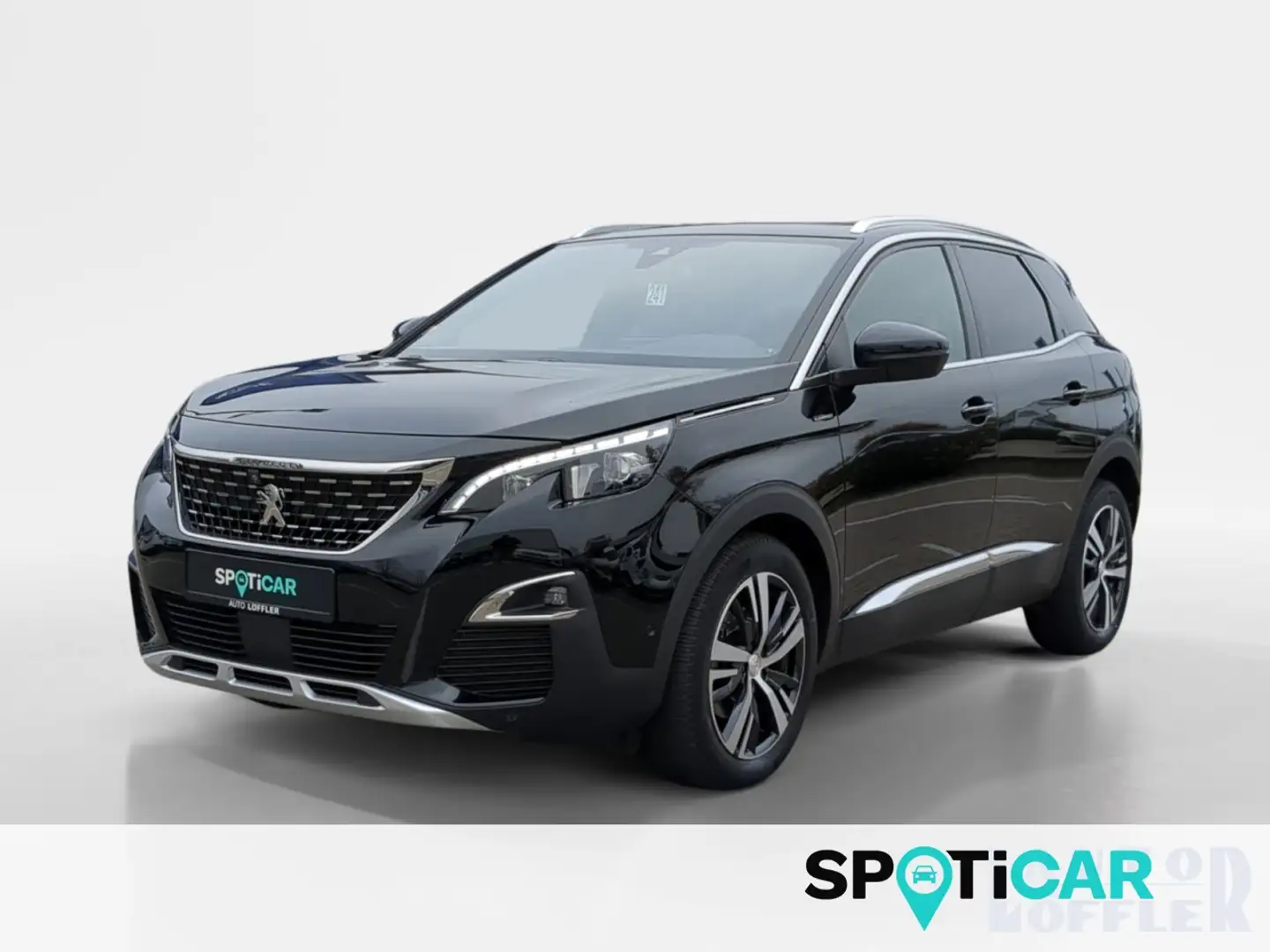 Peugeot 3008 GT HDI130EAT8 Klima Navi Rückfahrkamera Schwarz - 1