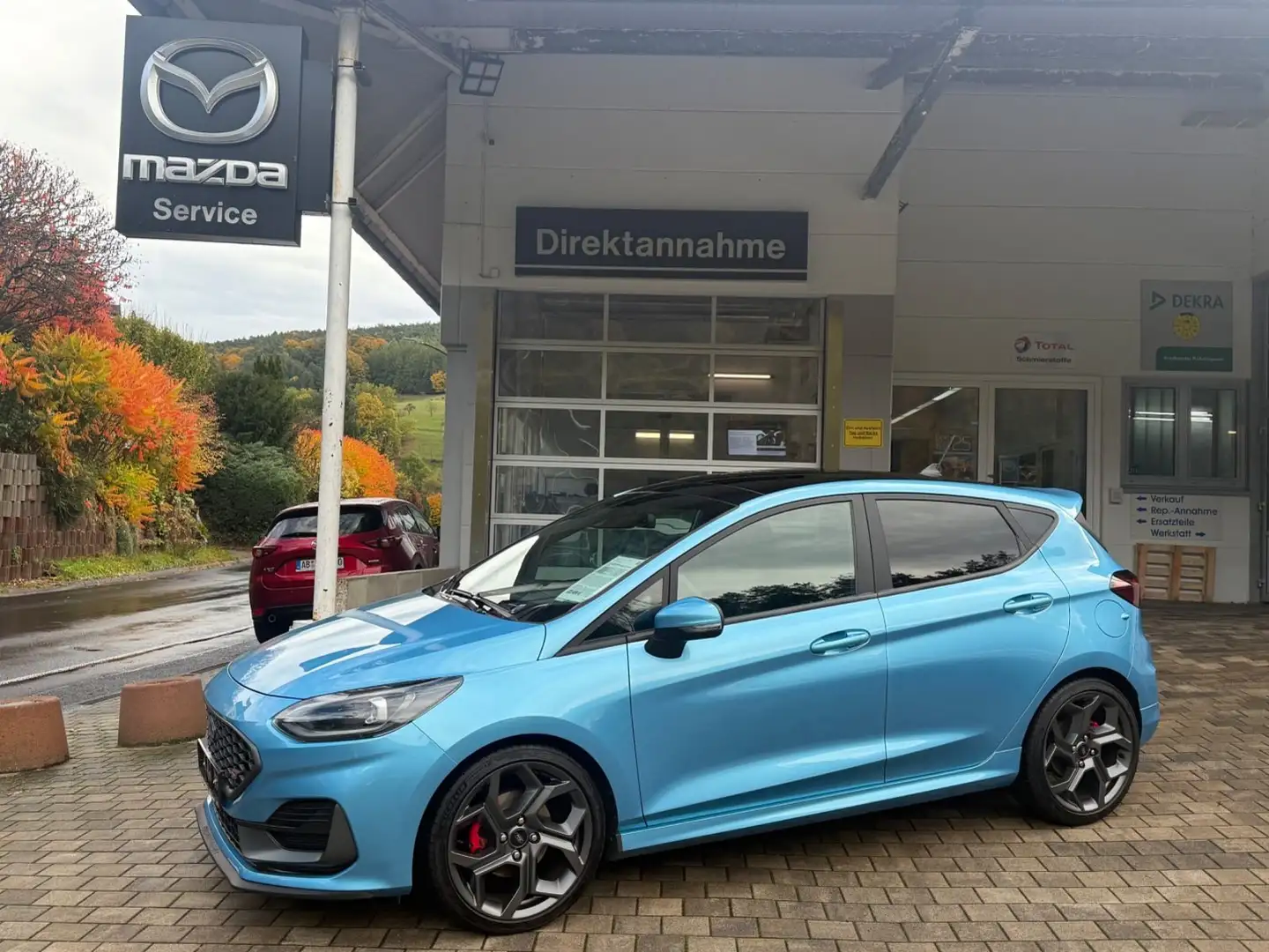 Ford Fiesta ST X 1,5 EcoBoost 200 PS Pano 5-türig Blau - 1