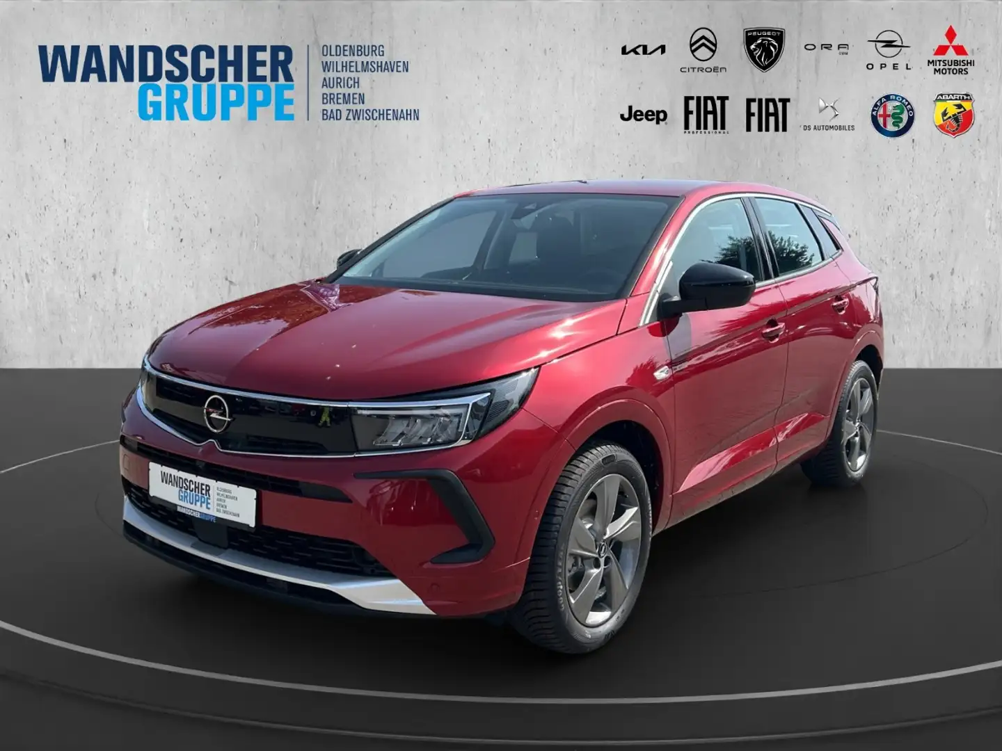 Opel Grandland 1.2 Turbo Enjoy +LED+PARKASS.+TEMPOMAT+ Rot - 1