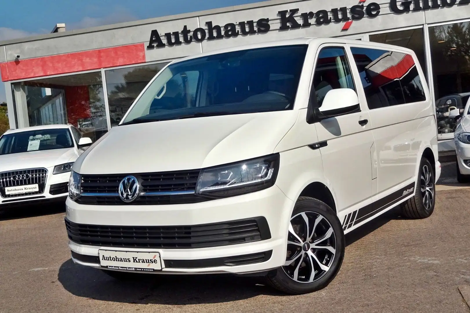 Volkswagen T6 Multivan 2.0TDI DSG-AHK/LED/RFK/STHZG/SOR+WIR Weiß - 2