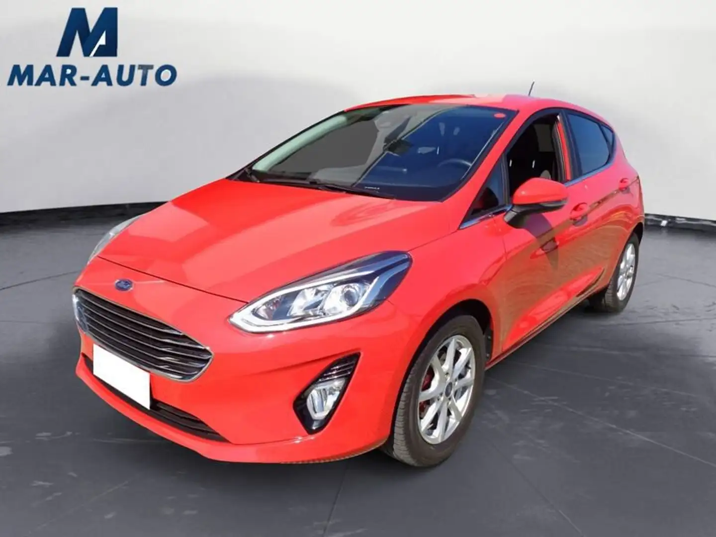 Ford Fiesta 1.0 EcoBoost Hybrid 125 CV Titanium Rosso - 1