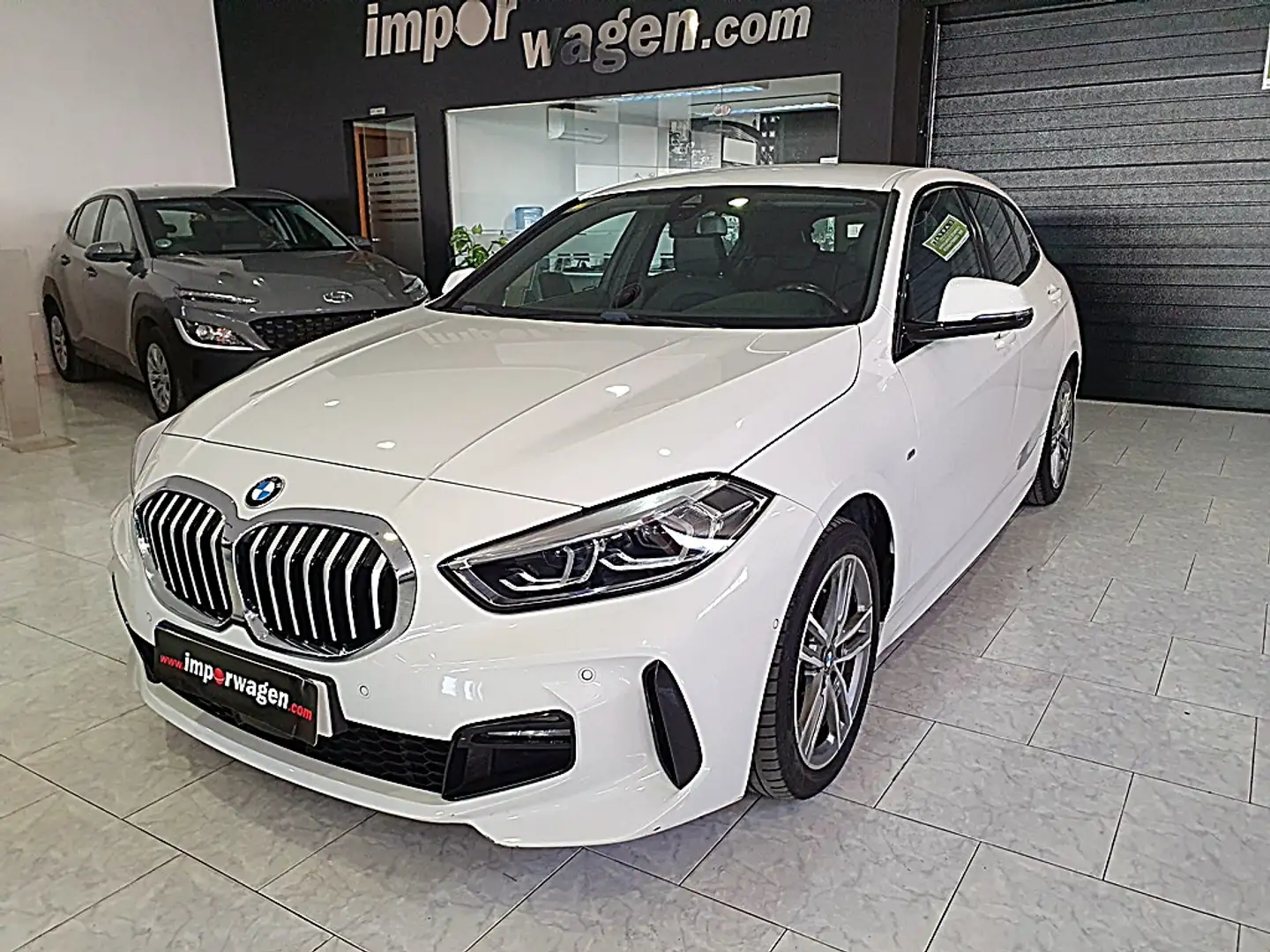 BMW 118 118dA M Sport Bianco - 1