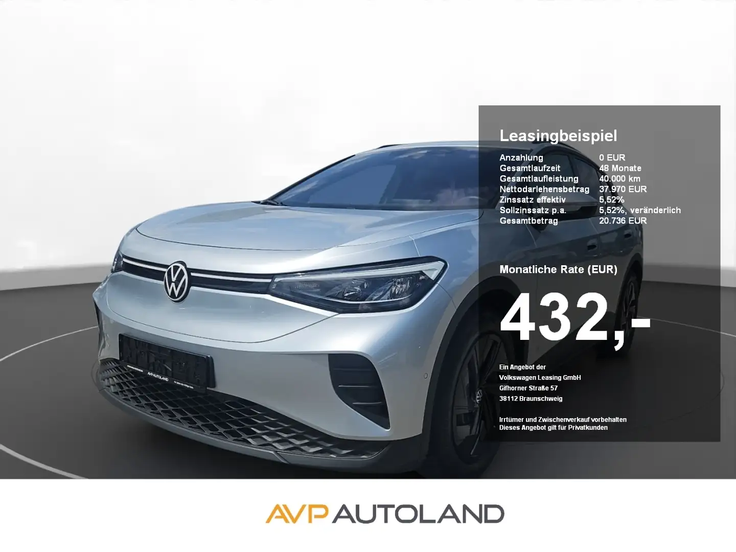Volkswagen ID.4 Pro | NAVI | LED | ACC | AHK | SITZH. | Ezüst - 1