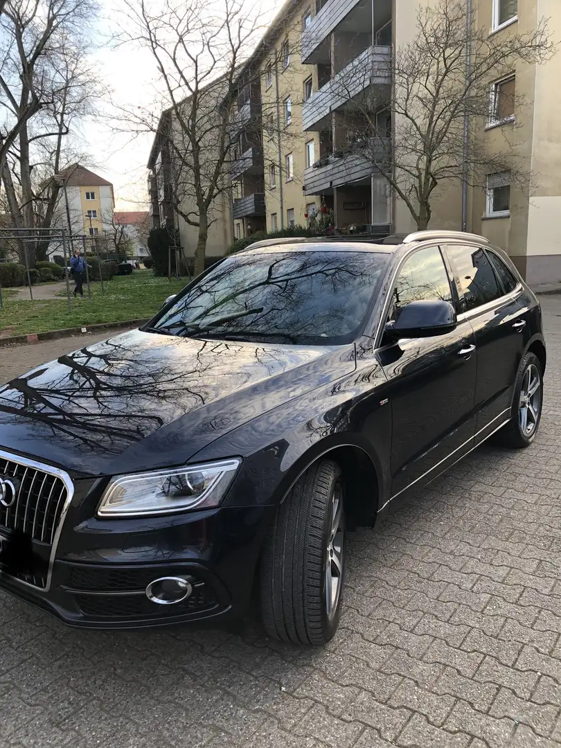 Audi Q5 3.0 TDI (190 kW) quattro S-Line Pano. Anhäng. Blau - 1