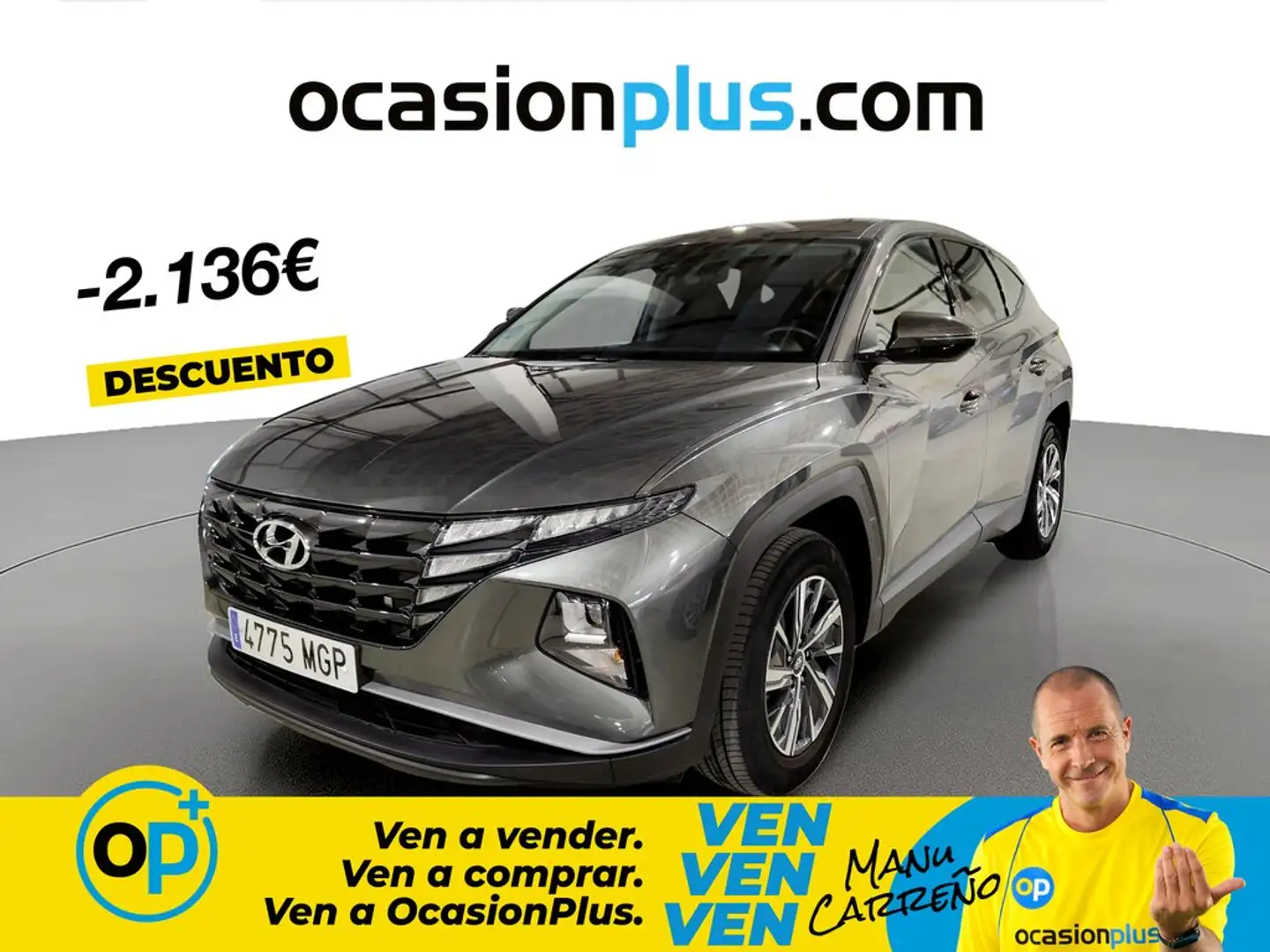 Hyundai TUCSON 1.6 TGDI Klass 4x2 Gris - 1