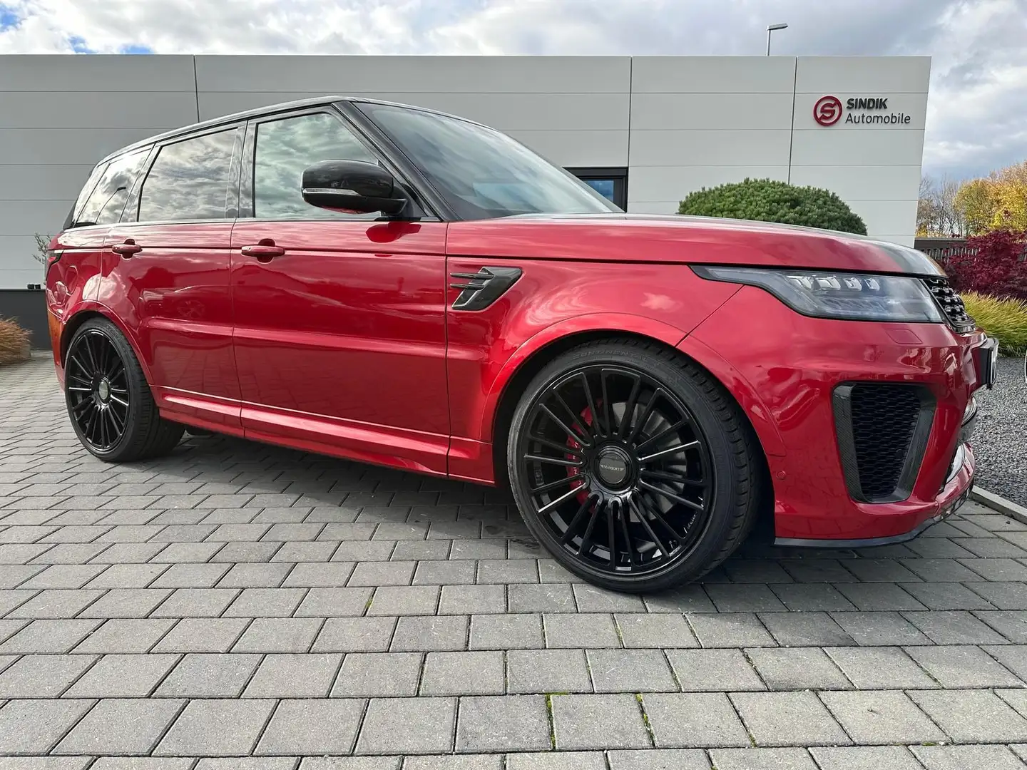 Land Rover Range Rover Sport 5.0 SVR P575Carbon EDITION -MANSORY- Rot - 2