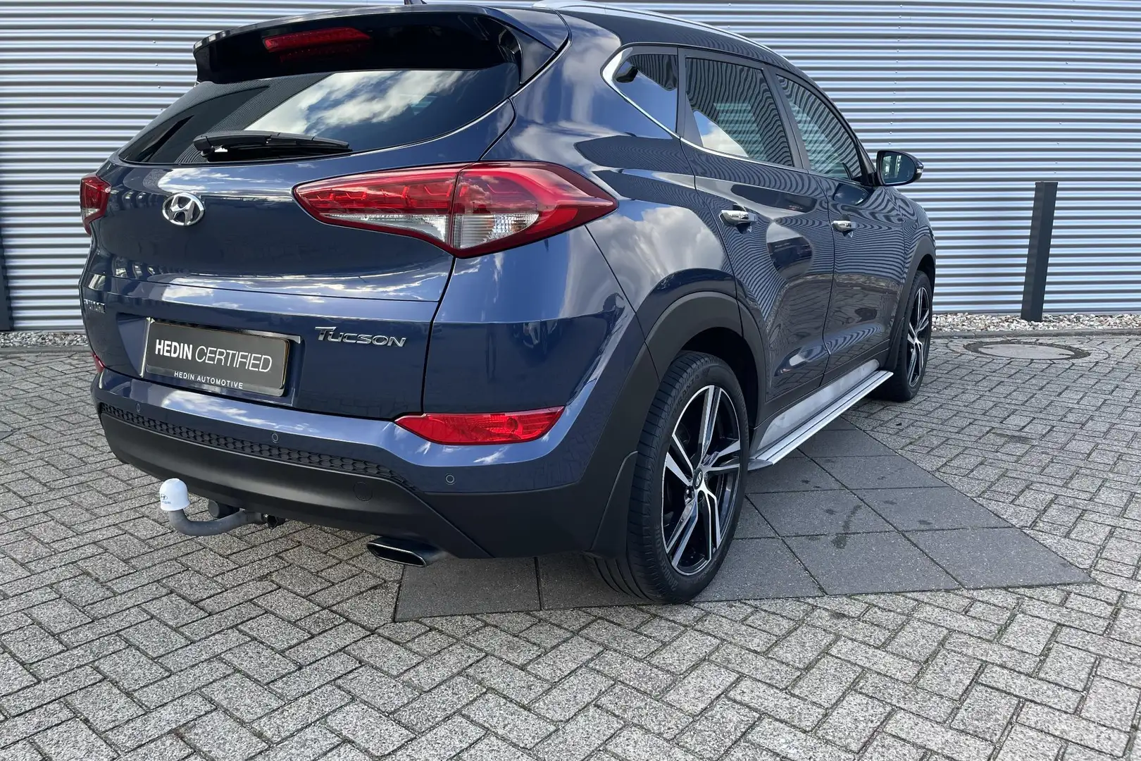 Hyundai TUCSON 1.6 GDi Premium leder-stoelverwarming-trekhaak Blauw - 2