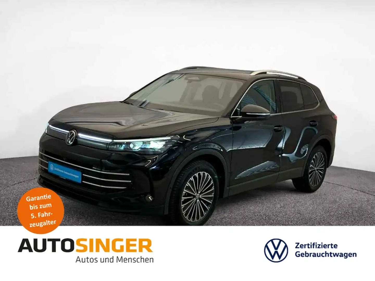 Volkswagen Tiguan Elegance TDI DSG *MASSAGE*AHK*NAVI*ACC* Schwarz - 1
