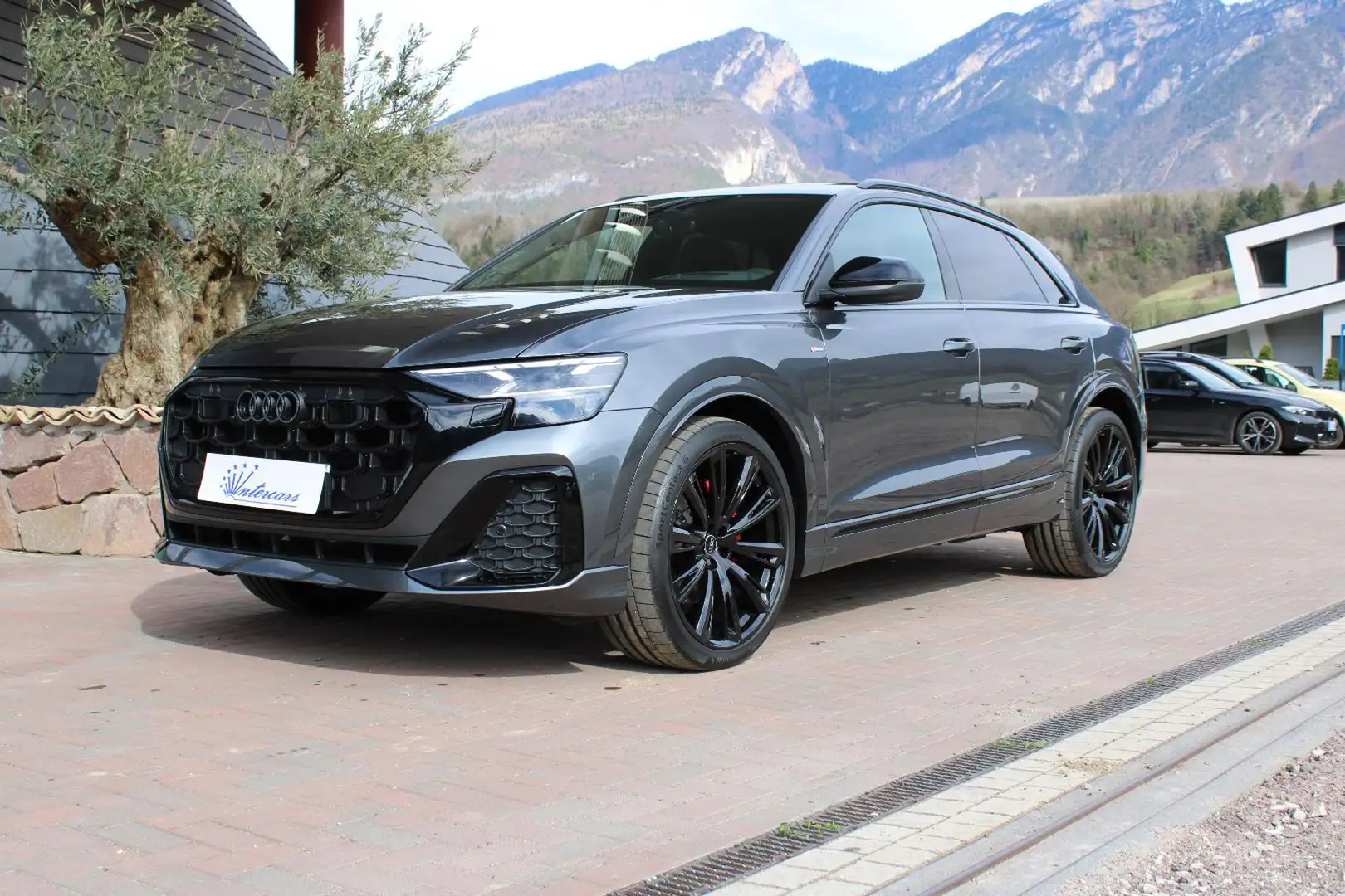 Audi Q8 SUV 50TDI quattro 3xSline-TETTO-23-HeadUp-GANCIO Grigio - 2