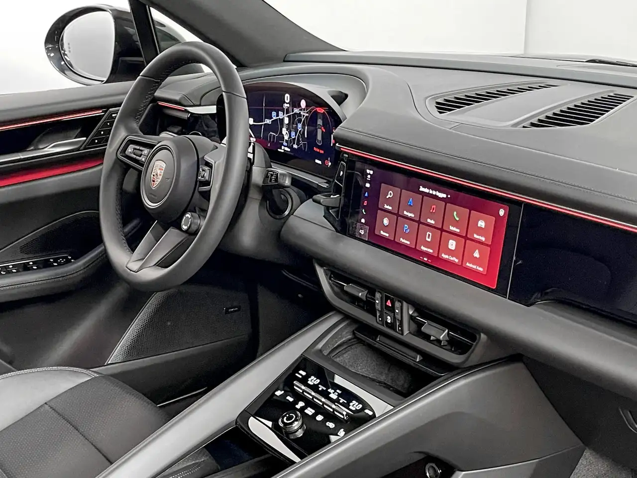 Porsche Macan 100 kWh SPORT DESIGN Pack / Pano / Bose Sound / Trekhaak /, миниатюра 14