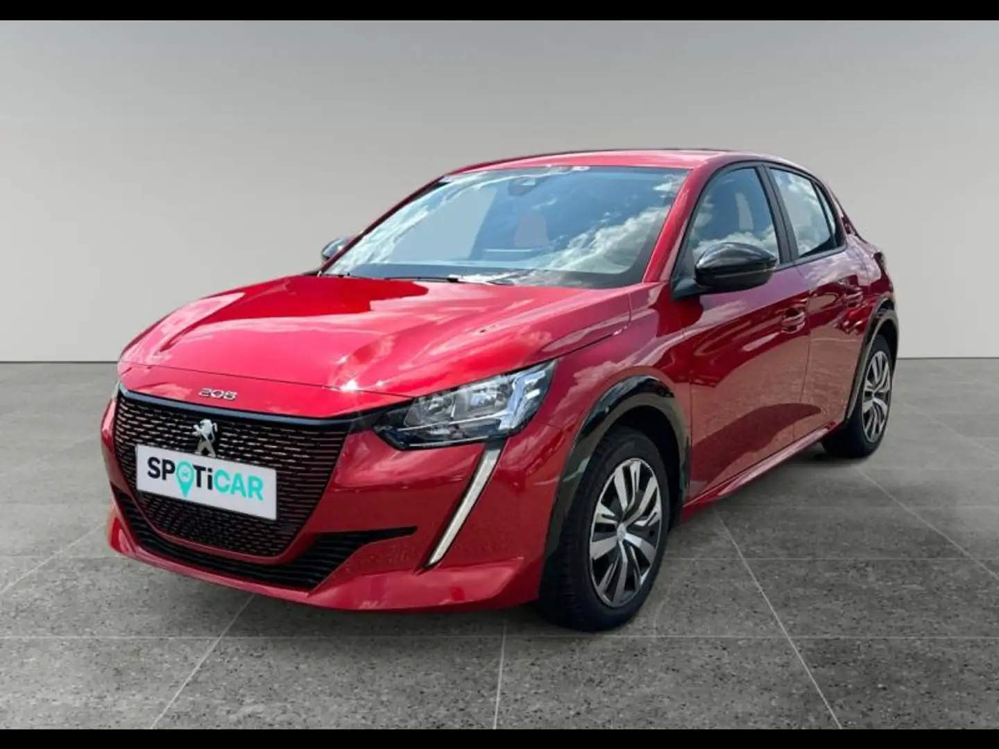 Peugeot e-208 e-208 136ch Active Rood - 1