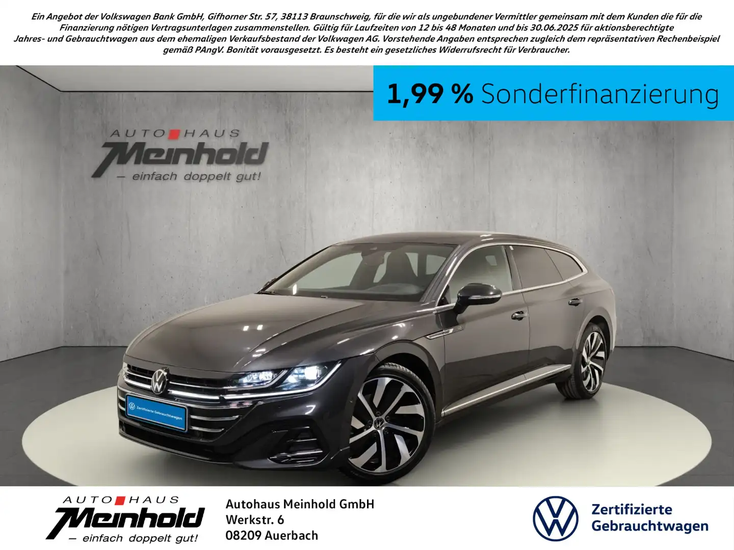 Volkswagen Arteon 2.0 TDI DSG 4M R-Line,IQ-L Grey - 1